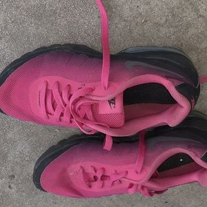 Pink & Black Ombre Nike's